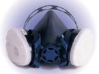SAS Safety Medium Breath-Mate Disposable Halfmask Respirator
