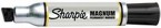 Sharpie Magnum 44 O/S Black Permanent Marker (6pk-Carded)