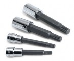 SK 4pc 3/8"Dr & 1/2"Dr Metric Triple Square Bit Socket Set