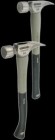 Stiletto 14oz Titanium "Titan" Milled Face Framer Hammer (16" Curved Poly-Fiberglass Handle)