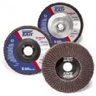 5" x 7/8" 50G Saitlam F Aluminum Flap Discs (10 Discs)