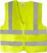 Class 2 Green Mesh Safety Vest w/ Silver Reflective Stripe (Medium)