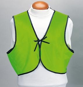 2W Plastic Lime Economy Blaze Vest (120 Vests)