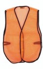 Nylon Orange Blaze Mesh Vest w/o Ref. Stripe (120 Vests)