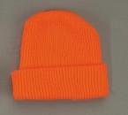 2W Orange Knit Ski Cap (48 Caps)