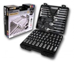 Allied 92PC 1/4", 3/8" & 1/2" Drive Combo Socket & Wrench Set