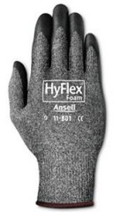 Ansell HyFlex Foam Gray Gloves - Size 11  (12  Pairs of Gloves)