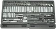 106PC 1/4" & 3/8" Dr. 6-Pt SAE & Metric Socket Set