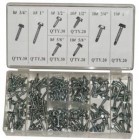 200PC Hex Head Self Drilling Screw Assortment Set