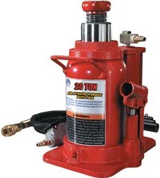 20-Ton Air Actuated Bottle Jack