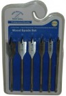 6PC Wood Spade Bit Set (3/8" To 1")