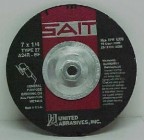 7" x 1/4" Grinding Disc w/Hub (10 Wheels)