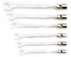 6PC Flex Combo Wrench Set (3/8" to 3/4")