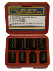 3/8" Impact Socket Set  (8mm To 19mm)
