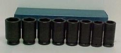 3/4" Deep Impact Socket Set  (1" To 1-1/2")