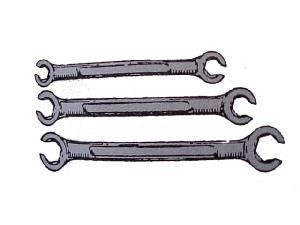 American Presto 6PC Flare Nut Wrench Set (1/4