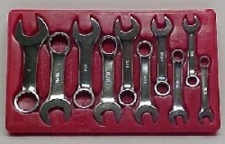 American Presto 8PC Stubby Combination Wrench Set  (7/16"-1")