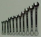 Allied 11PC Open & Box End Combination Wrench Set (7mm To 19mm)