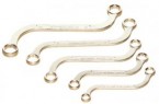 American Presto 5PC S-Shaped Box Wrench Set (3/8" to 3/4")