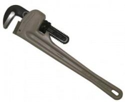 10" Aluminum Pipe Wrench  (1-1/2" Capacity)