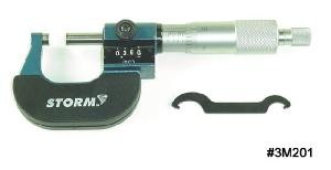 Central Storm Mechanical Digital Micrometer (0 To 1