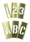 4" 92PC Combo Letter & Number Interlocking Stencil Set