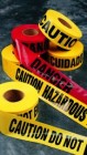 3" x 1000' Red Barricade Safety Tape - Danger (12 Rolls)