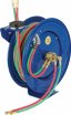 50' Spring Driven Oxygen-Acetylene Dual Welding Hose Reel