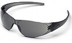 Crews CheckMate Black Frame Grey Lens Coated  (12 Safety Glasses)