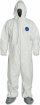 Tyvek X-Large Protective Coveralls W/ Hoods and Booties (25pk)
