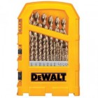 Dewalt 29PC PILOT POINT Drill Bit Set Metal Index