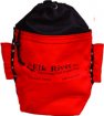 Red Canvas Bolt Bag w/ Drawstring