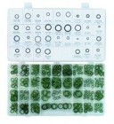 FJC 350PC Deluxe High Temperature Green HNBR O-Ring Assortment Kit