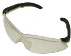 Gateway Hawk Black Frame/Clear Lens (10 Safety Glasses)