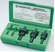 Greenlee Carbide-Tipped Hole Cutter Kit