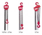 1-Ton Heavy Duty H-100 Series Manual Chain Hoist (15' Lift)