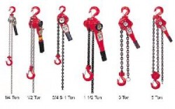 1/4-Ton H-100 Series Chain Lever Hoist Come Along  (5' Lift)