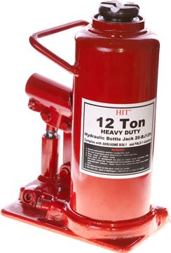 12 Ton Heavy Duty Hydraulic Bottle Jack
