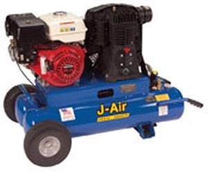 J-Air 16-Gallon 6.5-HP Portable Gas Air Compressor (Honda Engine)