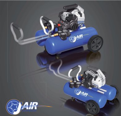 J-Air 5-Gallon 1.5-HP Hand Carry Electric Air Compressor