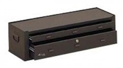 2-Drawer Powder Brown Add-On Chest  (28-1/2"Wx9-5/8"Dx7-7/8"H)