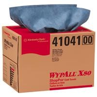 Wypall X80 Shoppro Blue Shop Towels (Box of 160 Towels)