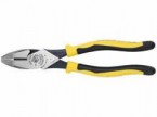 Klein 9-3/8 Journeyman Side-Cutting Pliers (Connector Crimping)
