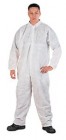 LG White Disposable Coveralls w/ Collar (25 Coveralls)