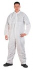 XLG White Disposable Coveralls w/ Collar (25 Coveralls)