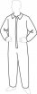 XX-Large Disposable Coveralls w/ Open Wrist & Ankles (25PK)