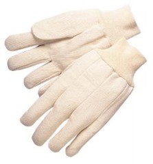 10oz Heavy Duty Cotton Canvas Gloves  (12 Pairs)