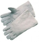 All Leather Gray Welders Glove