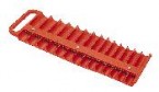 Lisle 28PC 3/8" Drive Red Magnetic Socket Holder