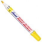 Markal Yellow Valve Action Paint Markers - Medium Tip (12 Markers)